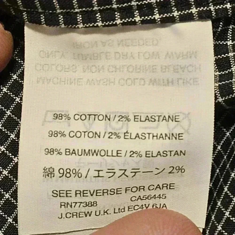 J. Crew Blue and White Dress Shirts